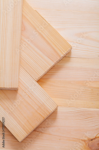 pine tree wooden boards close up construction concept