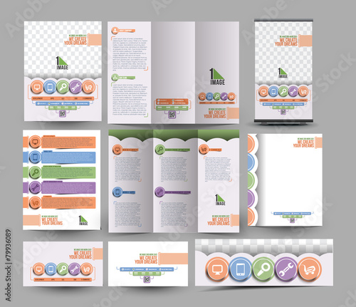 Apps Development Stationery Set Template