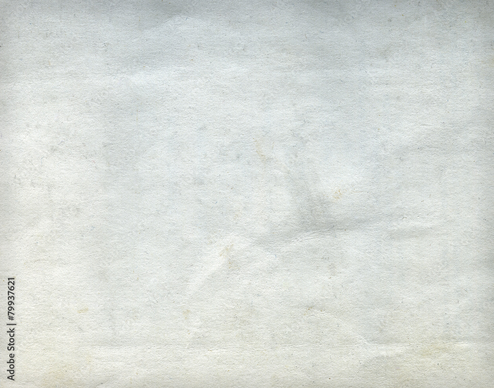 Fototapeta premium Old wrinkled dirty grey paper sheet