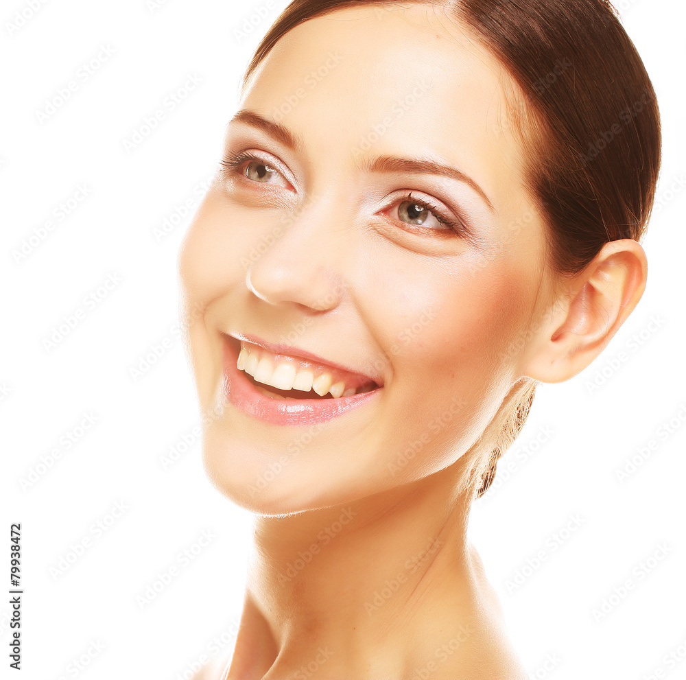 Obraz premium Beautiful young woman smiling