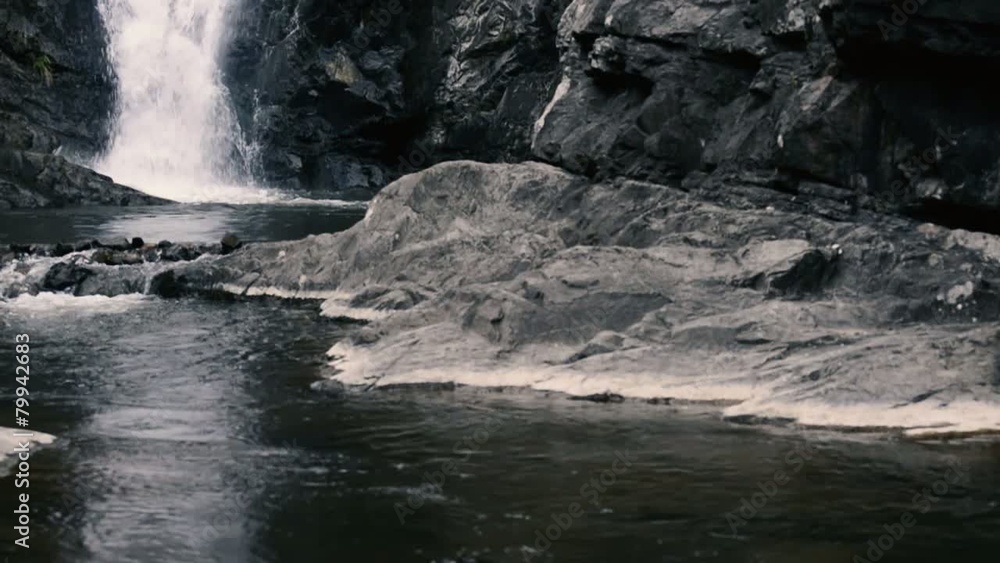 Cedar Creek Waterfall in slow motion Cedar Creek Waterfall in slow motion