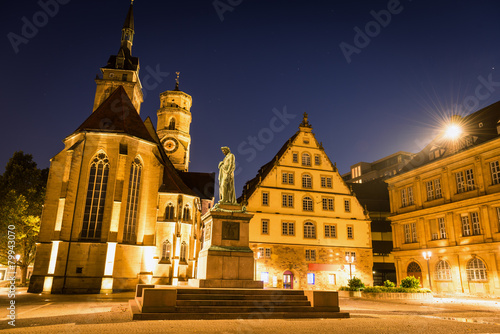 Stuttgart at Night photo