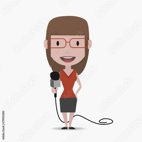 journalist woman