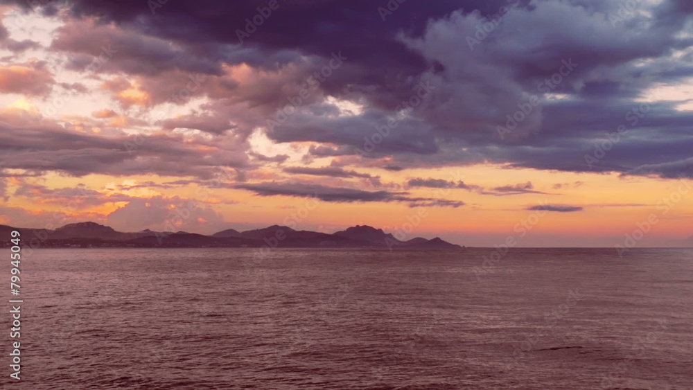 By the Sea - Beautiful coastline at sunset By the Sea - Beautiful coastline at sunset