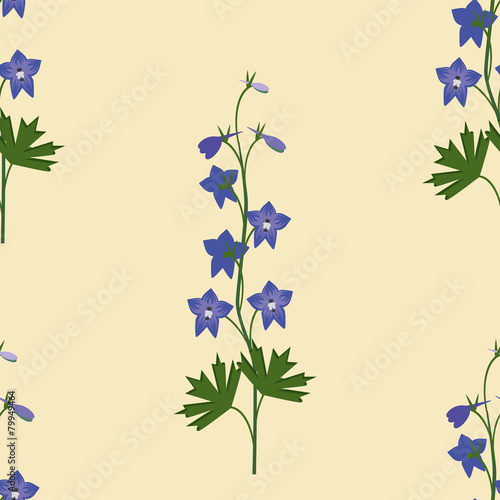 Delphinium stems