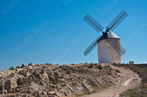 Molino de Consuegra en el cerro Calderico, Toledo, España