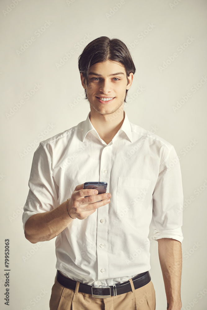 Portrait of an handsome young businessman Portrait of an handsome young businessman