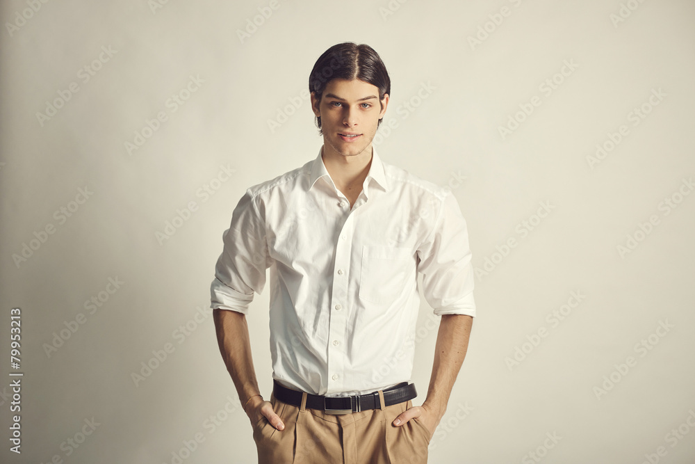 Portrait of an handsome young businessman Portrait of an handsome young businessman