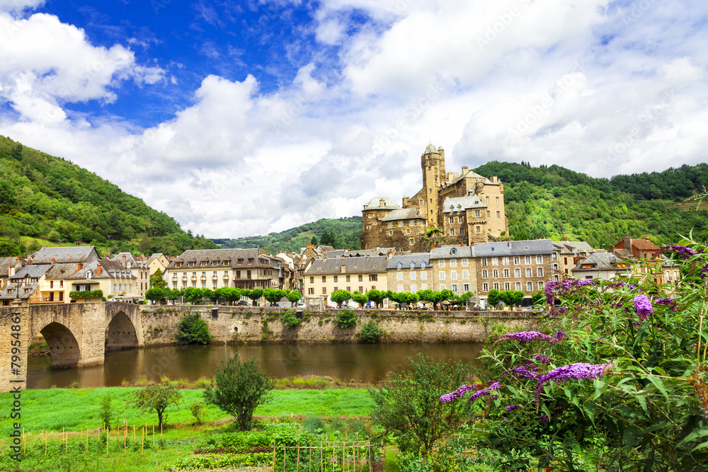 Estaing- one of the most beautiful villages of France