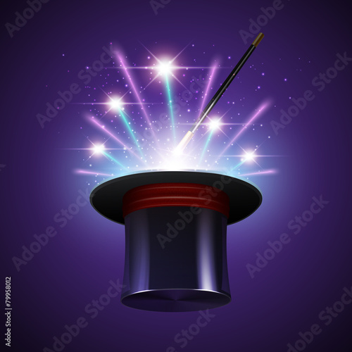 Magic Hat Background
