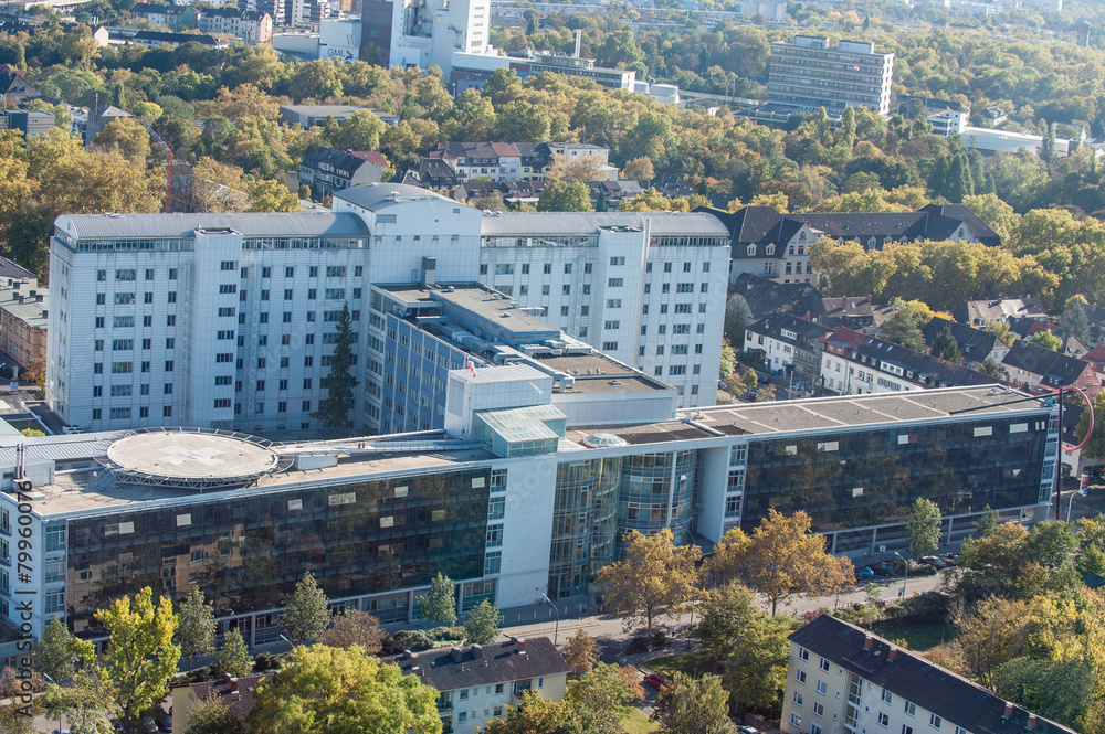 Klinikum Ludwigshafen LuHafen Krankenhaus Rheinland Pfalz StockFoto