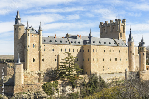 The Alcazar of Segovia (Spain)