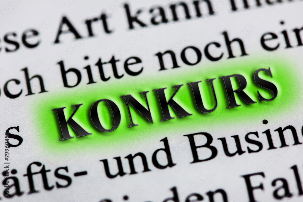 Fototapeta premium Konkurs