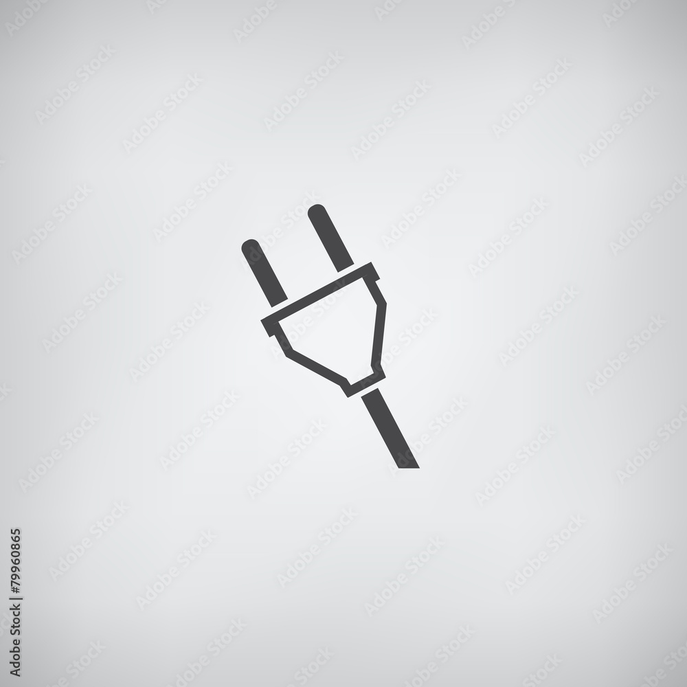 Electric plug icon Electric plug icon