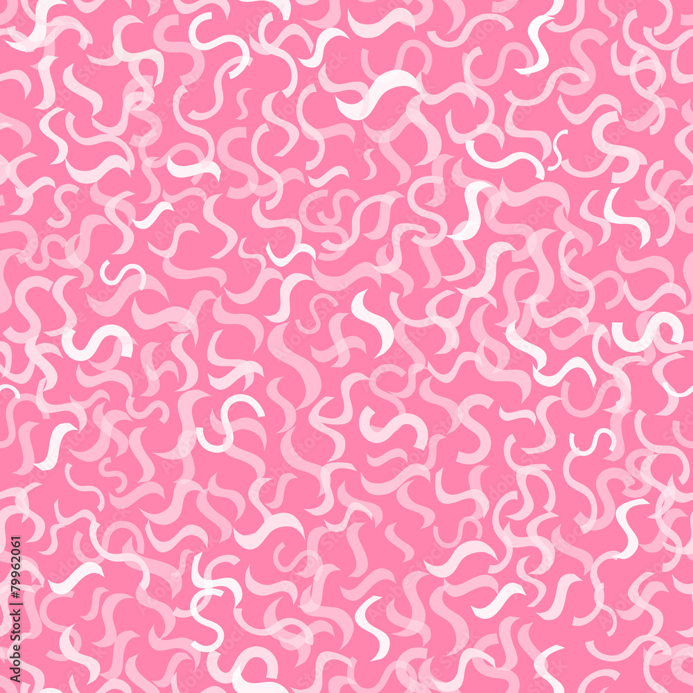 Abstract curves pattern
