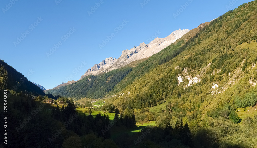 Swiss Alps, Bedretto Walley.