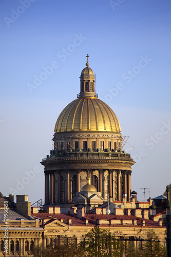 Russia. St.-Petersburg.  Isaakievsky cathedral.
