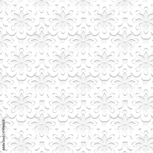 seamless embossed floral pattern