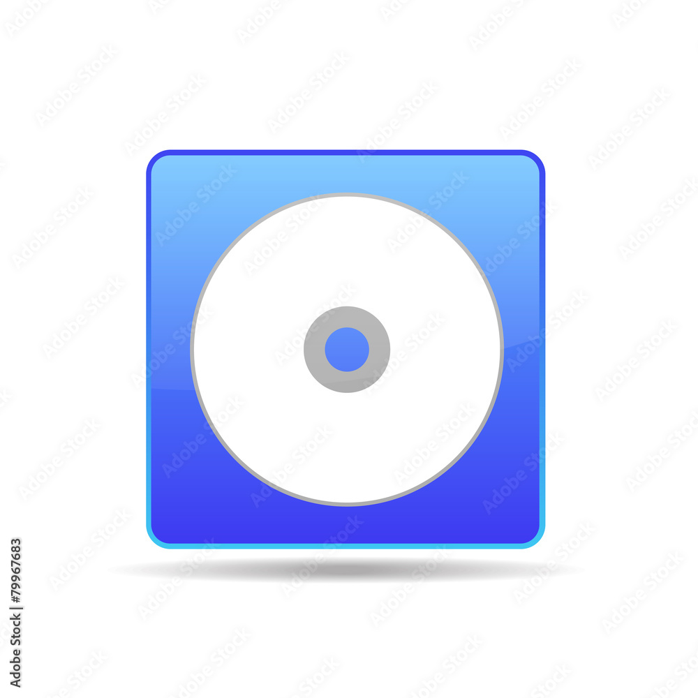 vector icon of the CD-ROM vector icon of the CD-ROM