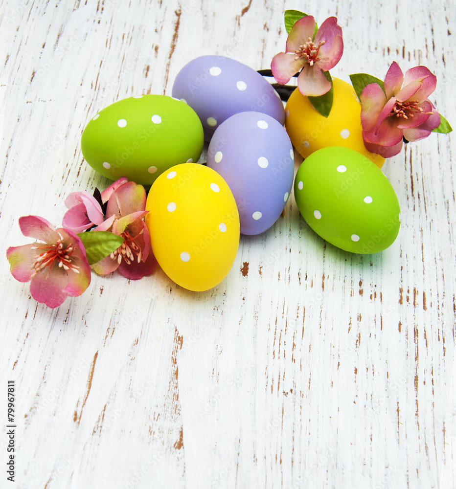 Obraz premium Easter eggs