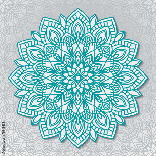 Abstract round ornamental