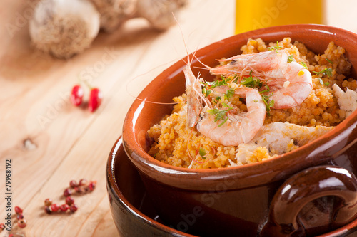 cous cous with fish