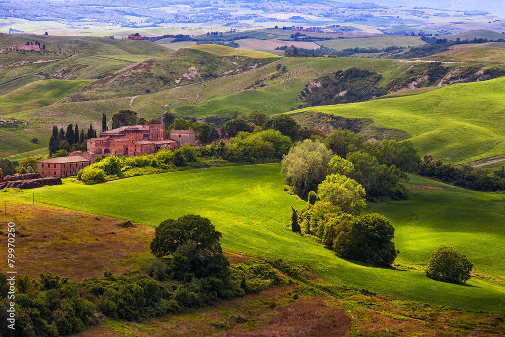 Beautiful rural summer landscape, Italy
