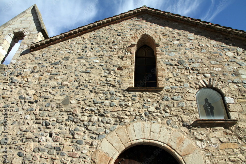 Santa Barbara hospital, Montblanc, medieval village in Tarragona