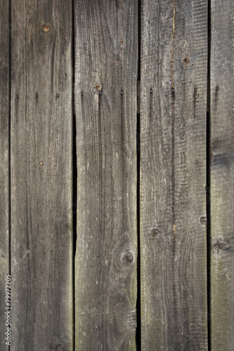 Detail on old wooden wall