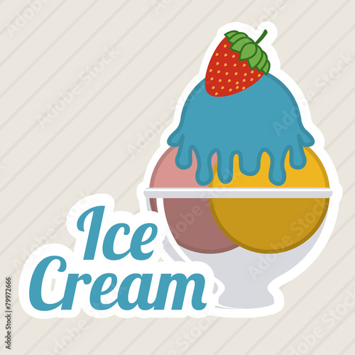 Ice cream design