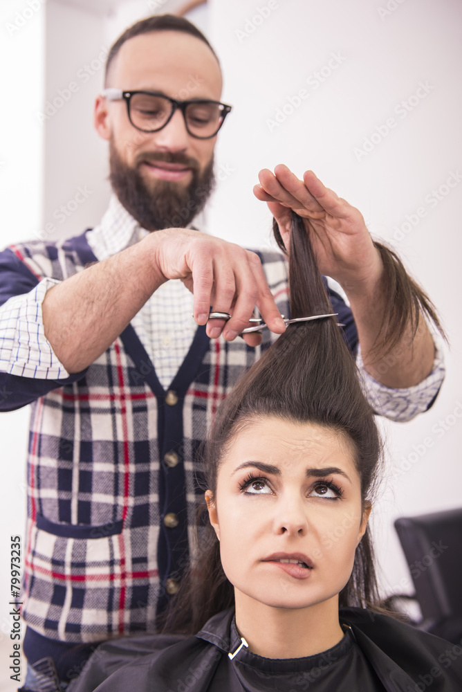 Fototapeta premium Hairdresser's