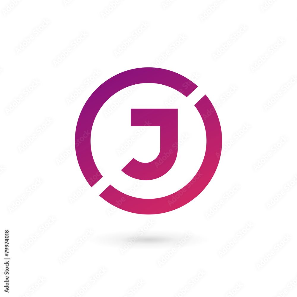 Letter J logo icon design template elements Letter J logo icon design template elements