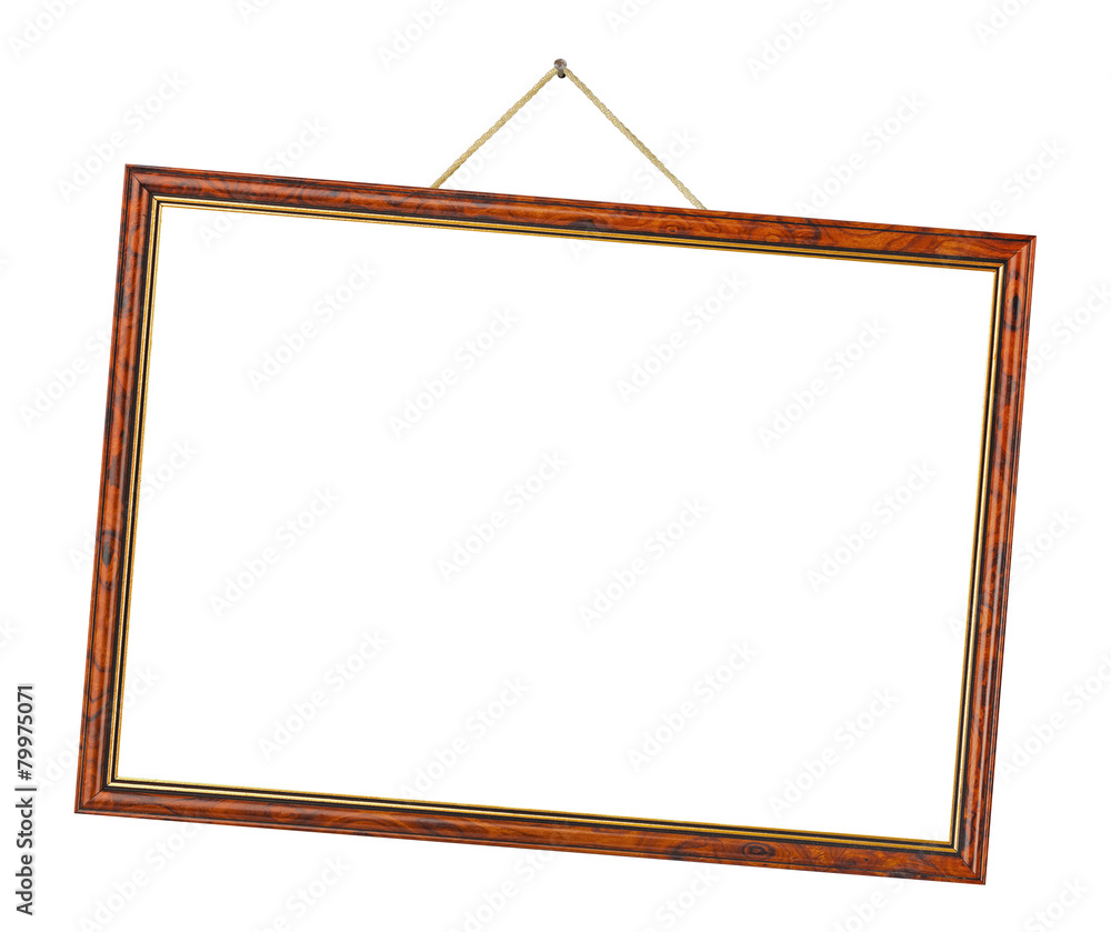 Retro frame on rope Retro frame on rope