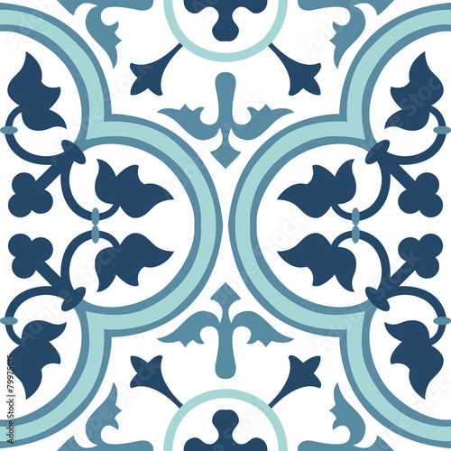 Seamless colourful ornament tiles