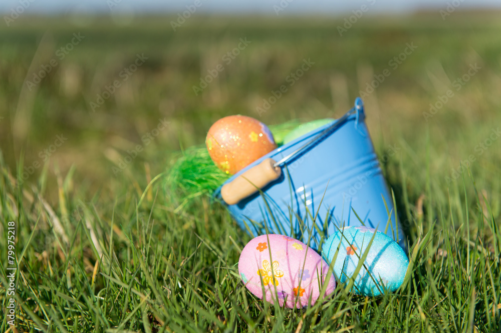 Fototapeta premium Chocolate easter eggs
