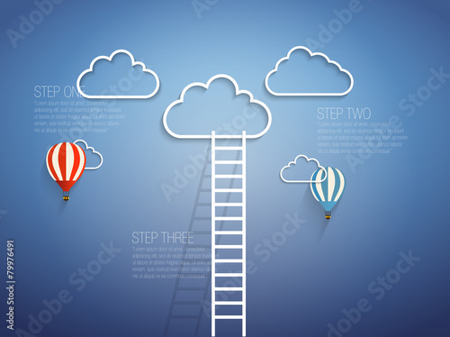 Ladder to the succes