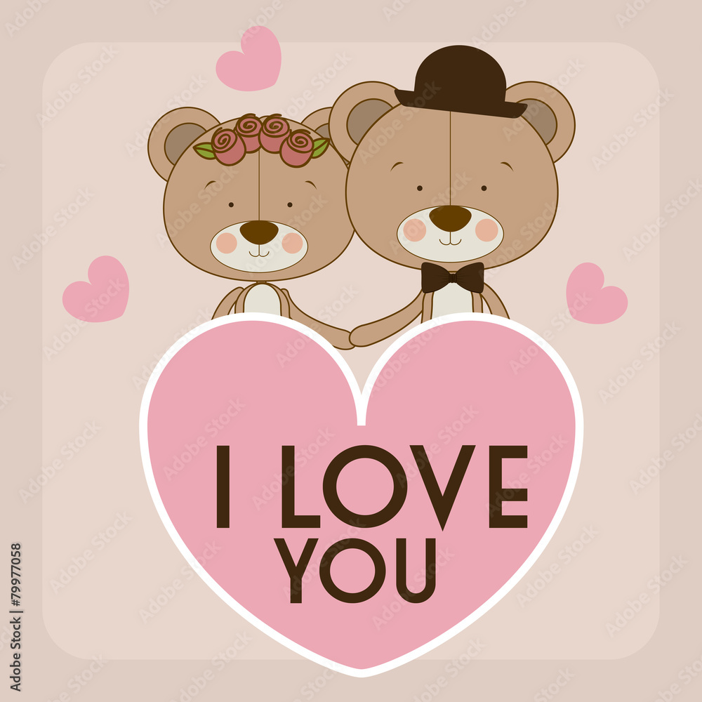 Obraz premium Love design