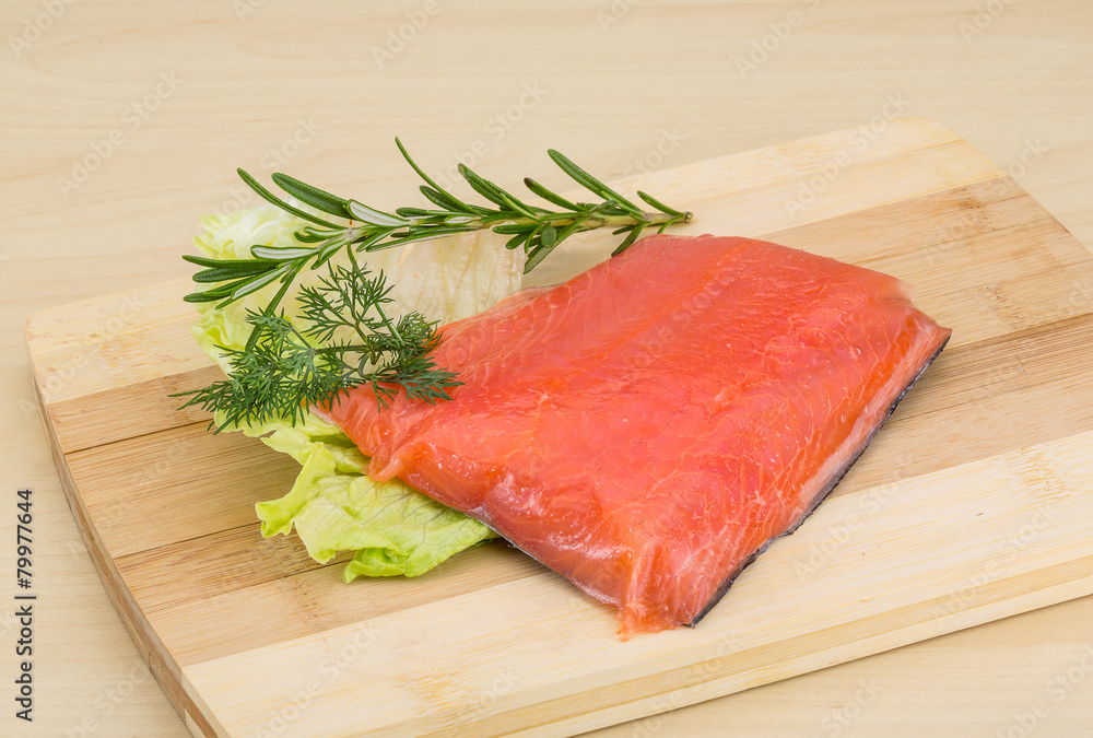 Salted salmon