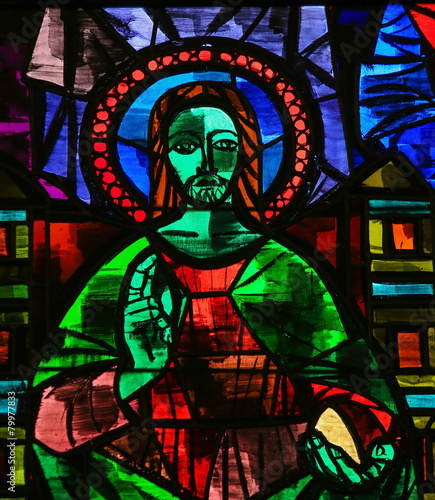 Jesus Christ - Stained Glass