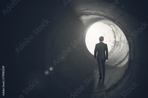 Get out of the tunnel