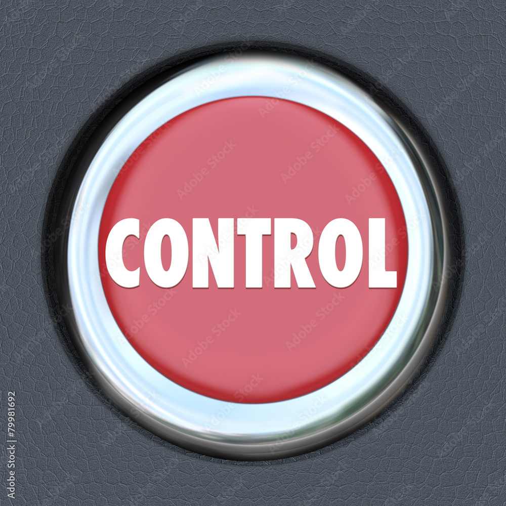 Control Red Car Start Button Leader Manager Supervisor Oversight Control Red Car Start Button Leader Manager Supervisor Oversight