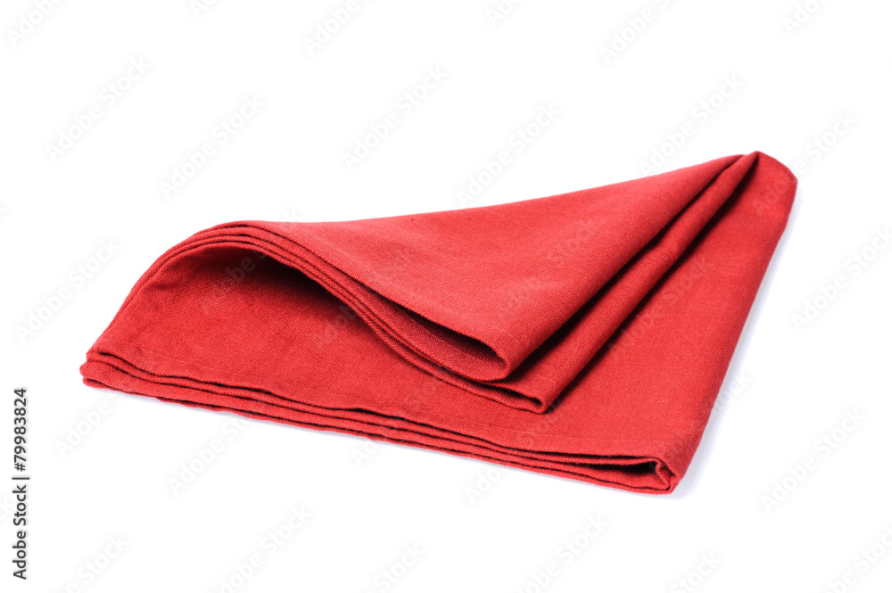 folded napkin