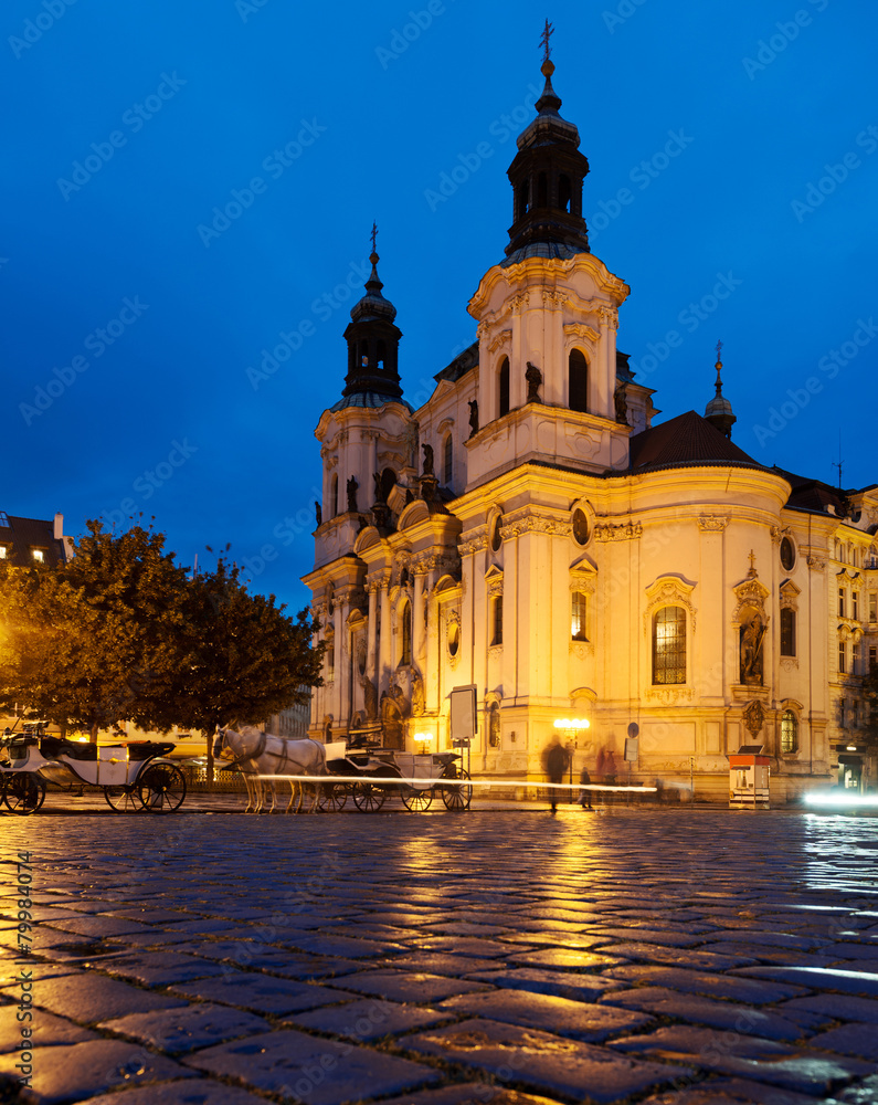 St. Nicolas Church in Prague