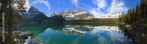 Canada, British Columbia, Yoho National park, Lake O'Hara and mountains #79988010