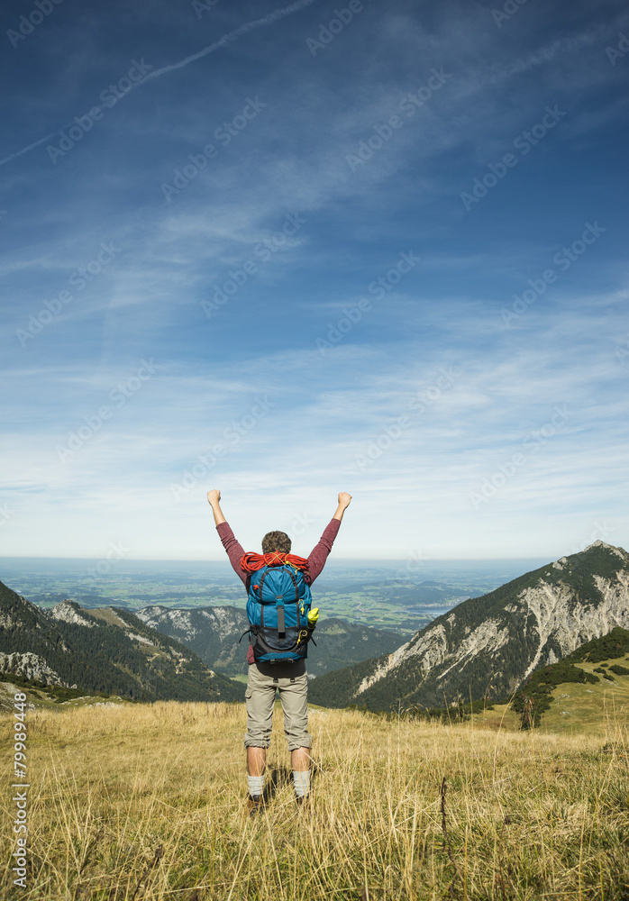 Austria, Tyrol, Tannheimer Tal, young couple hiking Austria, Tyrol, Tannheimer Tal, young couple hiking