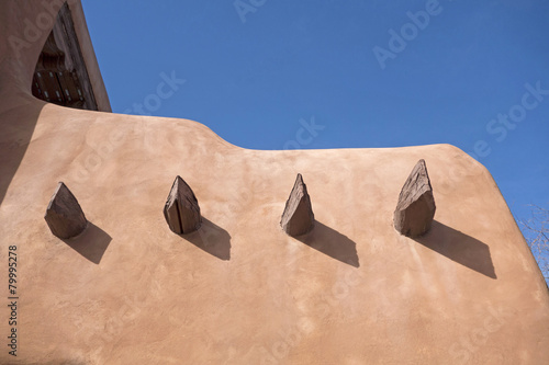 Traditional adobe house New Mexico