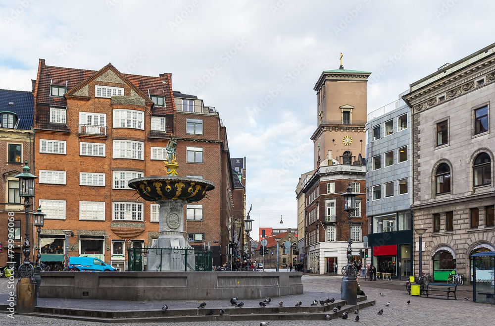 Squere in Copenhagen, Denmark