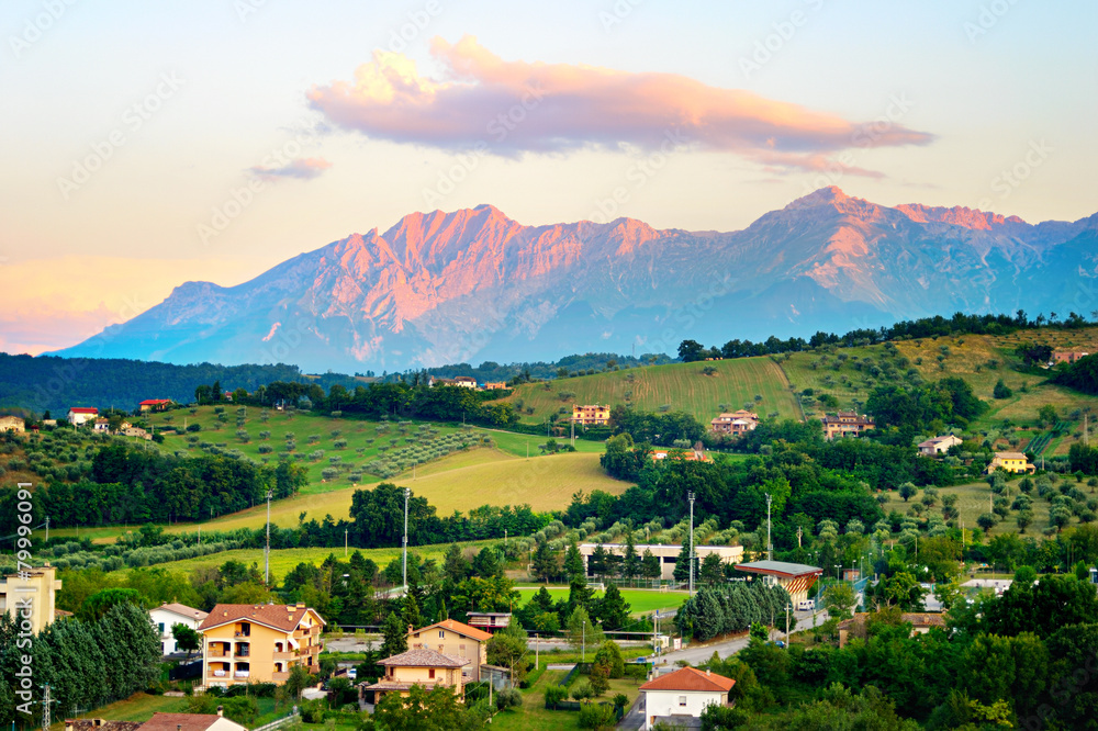 Fototapeta premium Italian landscape