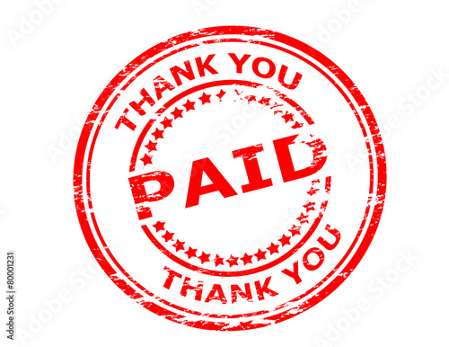 Paid thank you