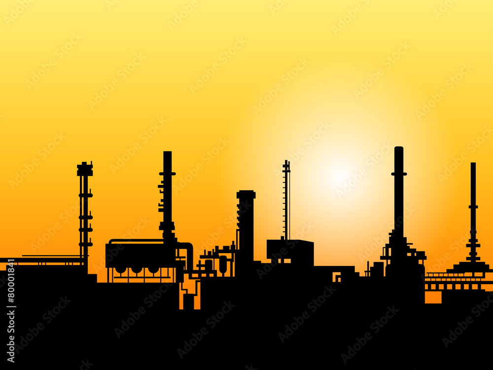 Factory Silhouette Factory Silhouette